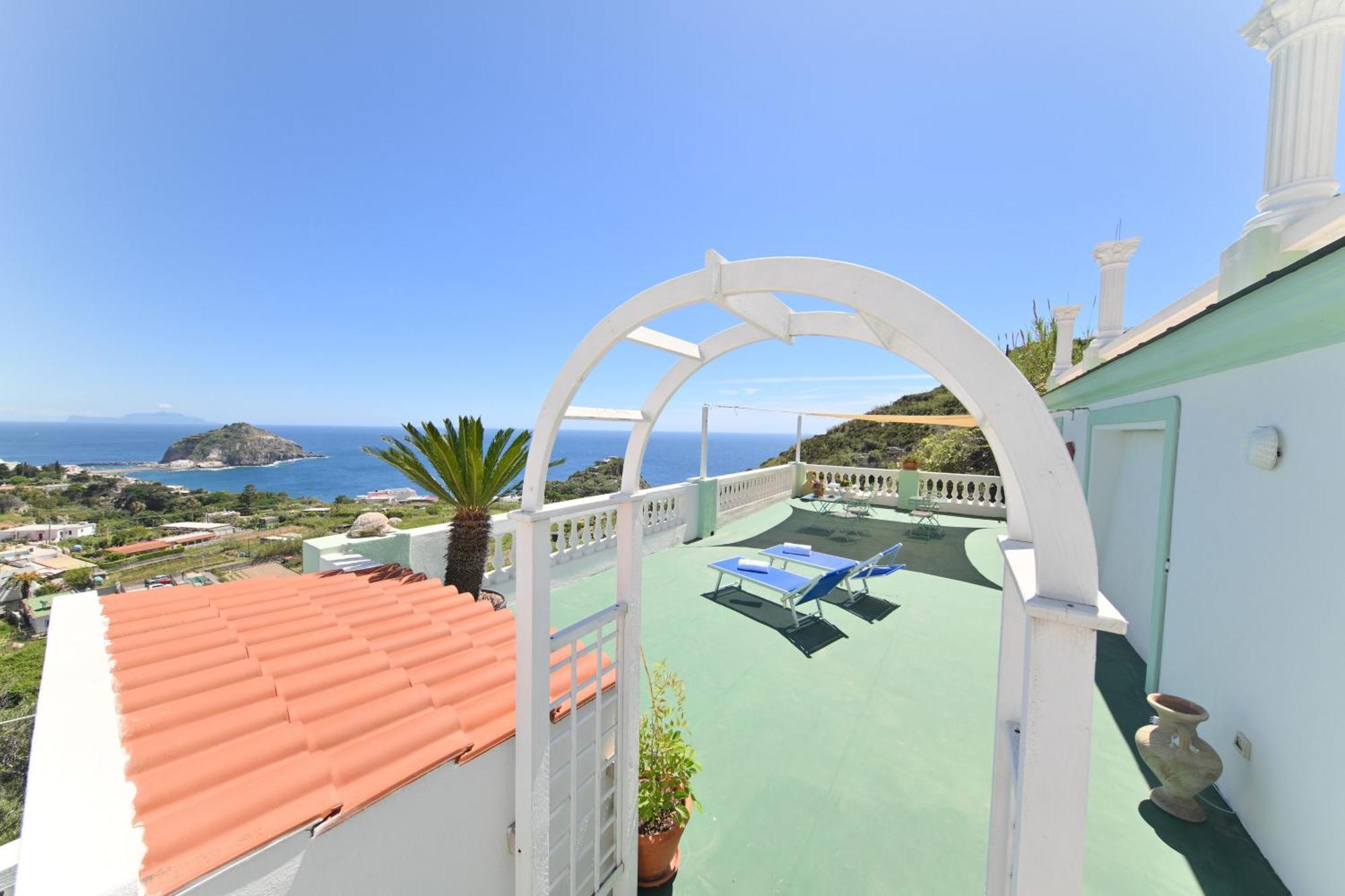 Villa Eleonora, Un Angolo Di Paradiso Ad Ischia Sant'Angelo  ภายนอก รูปภาพ