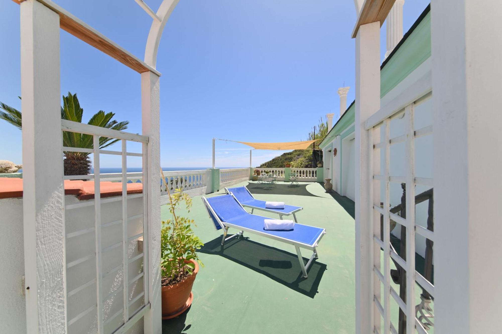 Villa Eleonora, Un Angolo Di Paradiso Ad Ischia Sant'Angelo  ภายนอก รูปภาพ